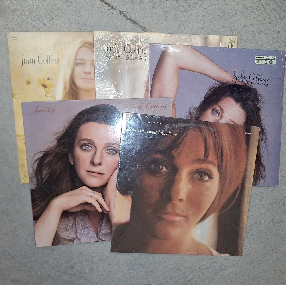 🎶JUDY COLLINS🎵5 Vinyl/Records